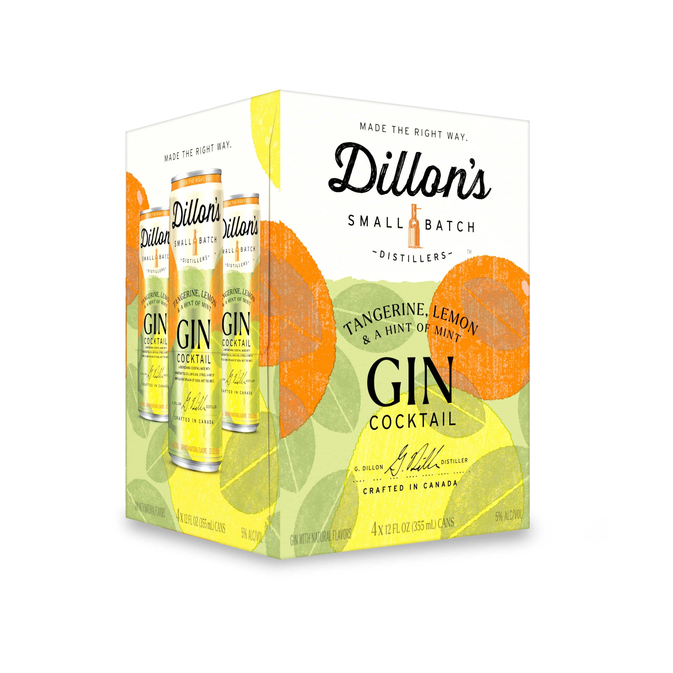 Tangerine Gin Cocktail Variety Pack