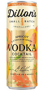 Apricot Ginger Vodka Cocktail