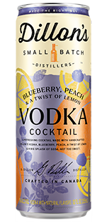 Blackberry Peach Vodka Cocktail
