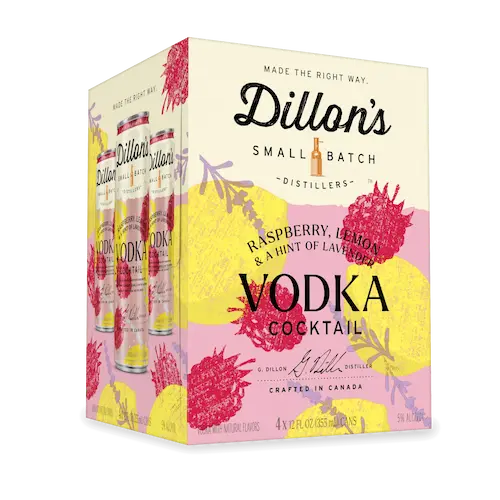 Raspberry, Lemon & Hint of Lavender 4pk